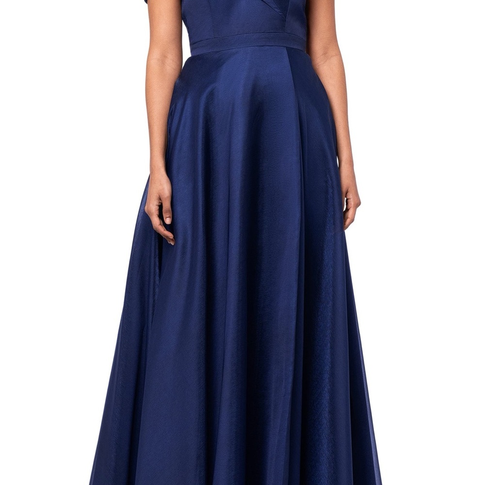 Off the Shoulder Organza Gown